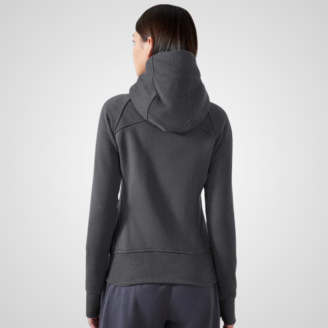 TALLARA FLEECE-LINED WINDPROOF HOODIE