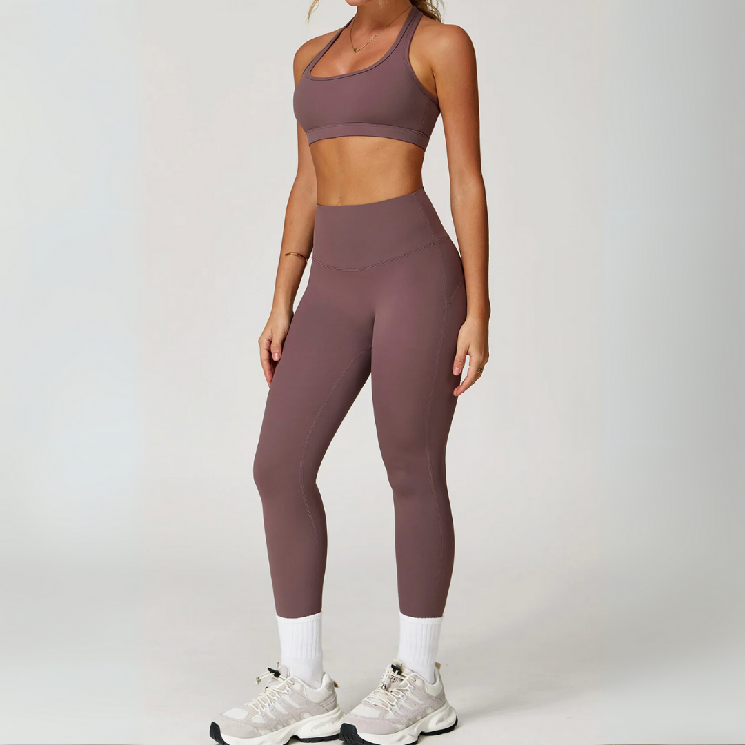 THE ARISELLA RACERBACK SPORTS BRA