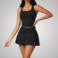 VIVIENNE RACERBACK SINGLET AND SKIRT SET