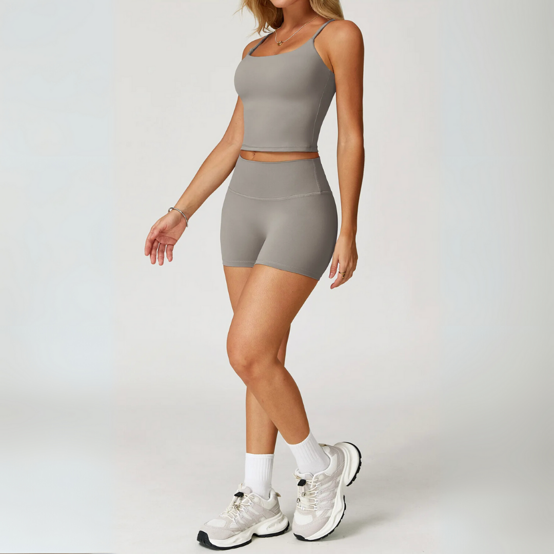 MILAN SINGLET AND SHORTS SET