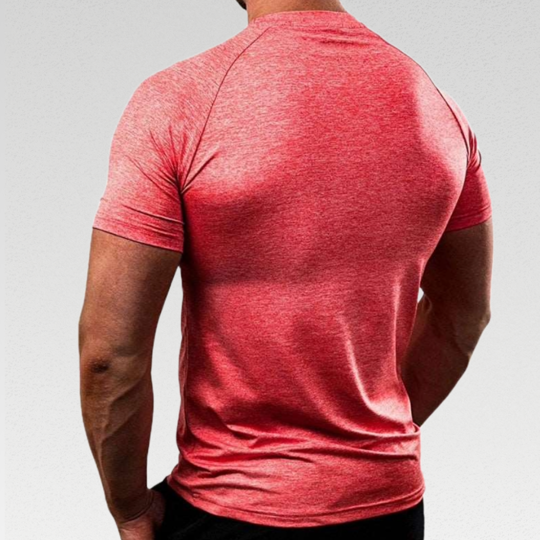 Cypress Crew Neck Tee: High-quality polyester for a comfortable fit and quick-drying capabilities. Versatile for running errands or hitting the gym, keeping you cool and comfortable all day. Lightweight design for optimal movement and comfort during workouts. Durable material built to withstand an active lifestyle. Sweat in style with this quick-drying tee for a comfortable and stylish workout experience.
