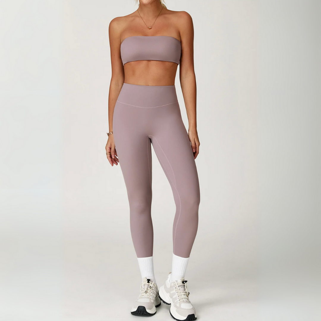THE WHITNEY BANDEAU & LEGGINGS SET