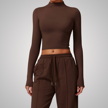 HADLEY CROPPED LONG SLEEVE