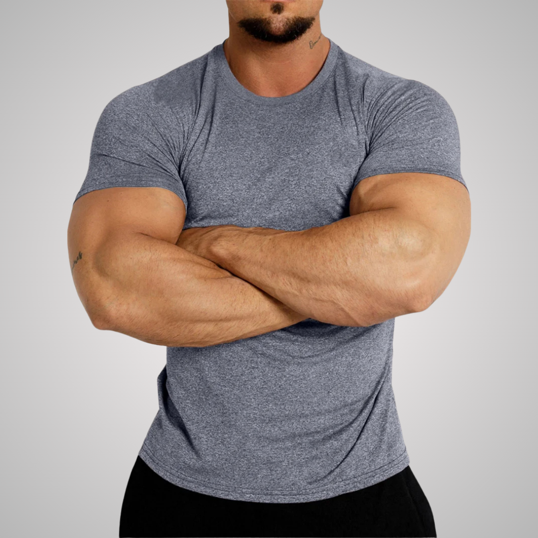 COLOGNE FITTED O-NECK TEE