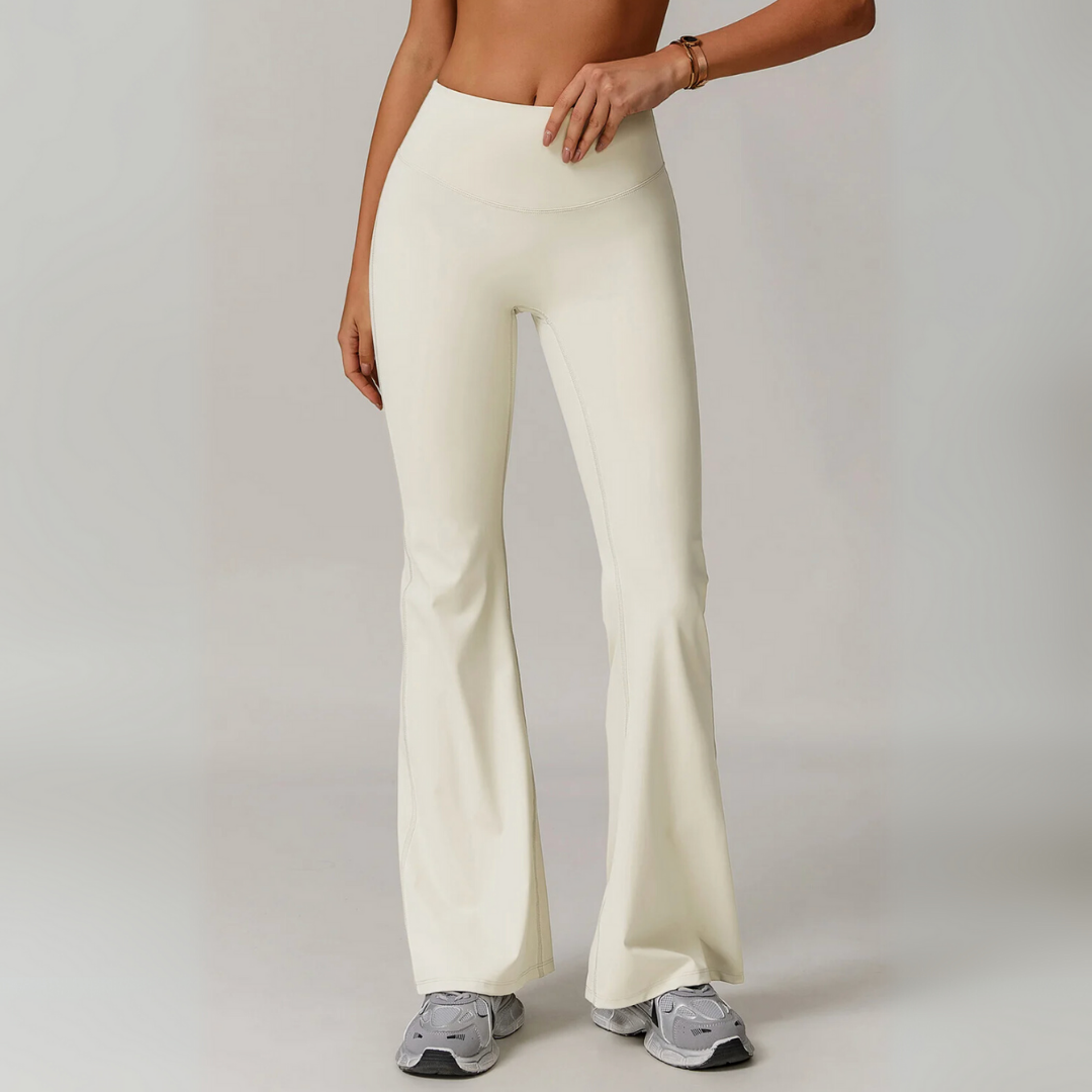 ALINA FLARED MID-RISE LEGGINGS