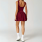 THE BRIM FLARED TENNIS DRESS