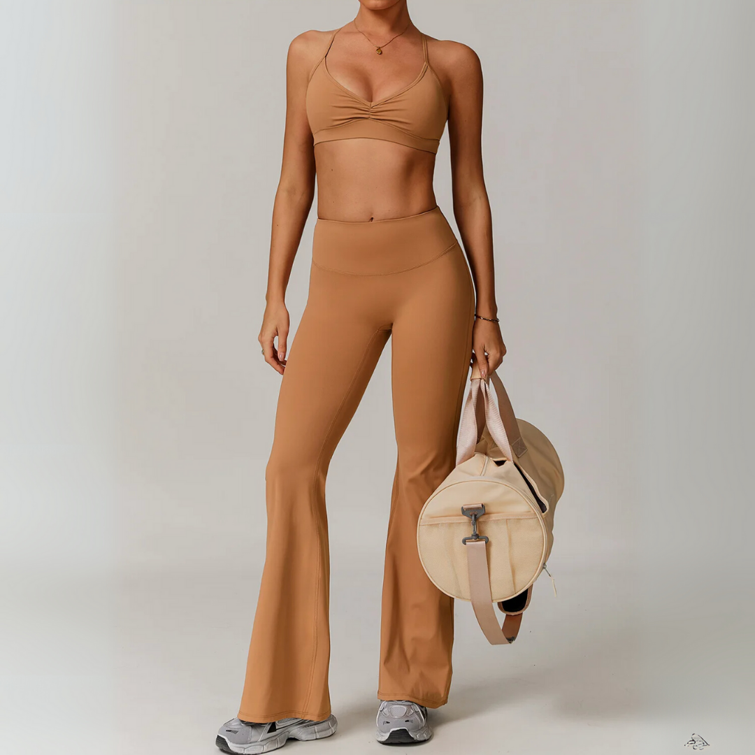 IZARA RUCHED SPORTS BRA