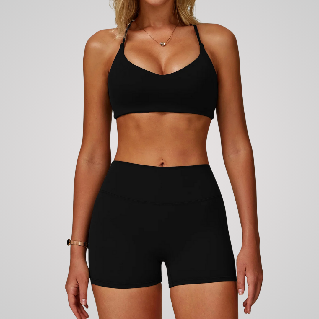 BRIM SEAMLESS RACERBACK SPORTS BRA