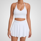 KARELIA HALTER TENNIS SKORT SET