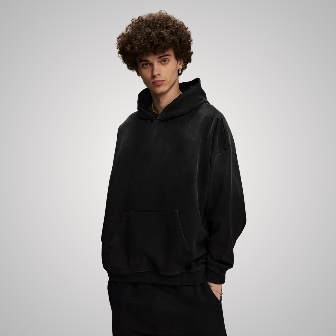 BRAGA DISTRESSED UNISEX HOODIE