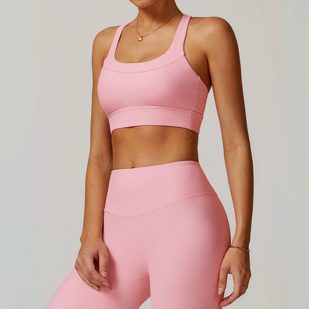 THE SOLINA RACERBACK SPORTS BRA