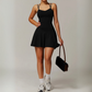AMALINA V-NECK TENNIS DRESS