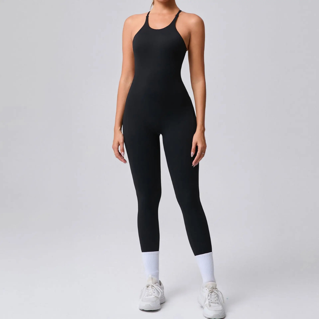 ORLENA STRAPPY BACK SEAMLESS JUMPSUIT