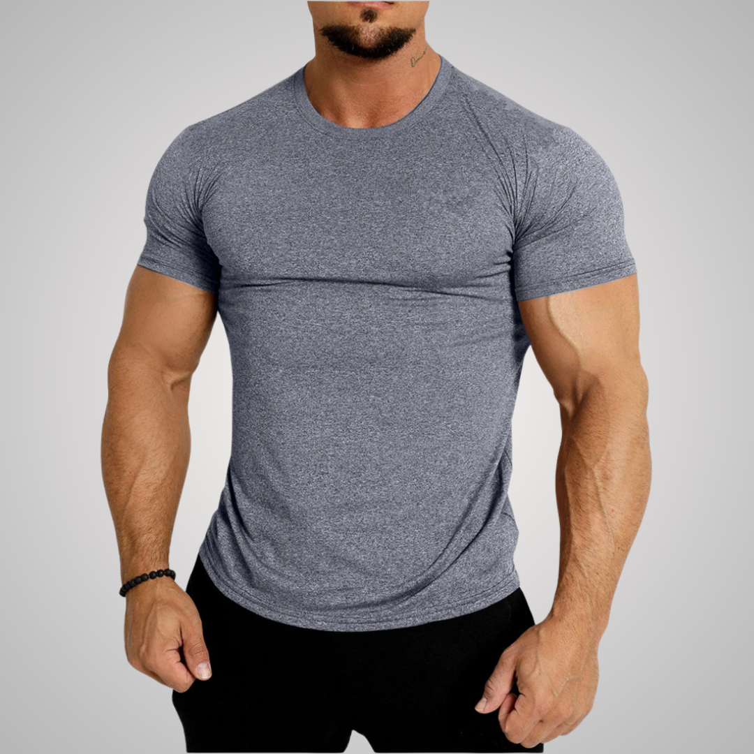 COLOGNE FITTED O-NECK TEE