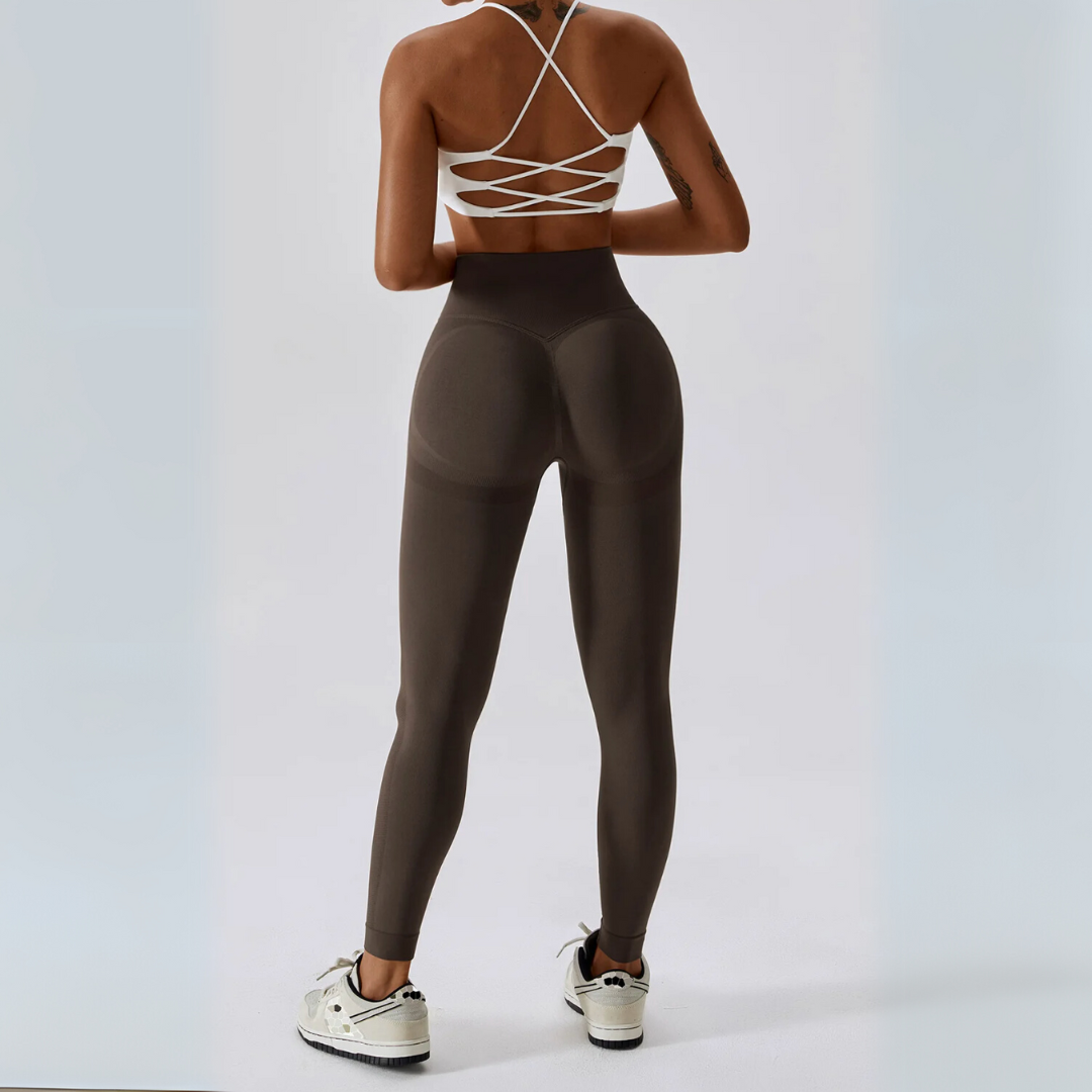 ODELIA SEAMLESS V-BACK LEGGINGS