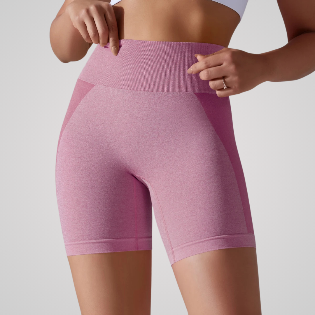 LAELIA SEAMLESS HIGH-WAISTED SHORTS