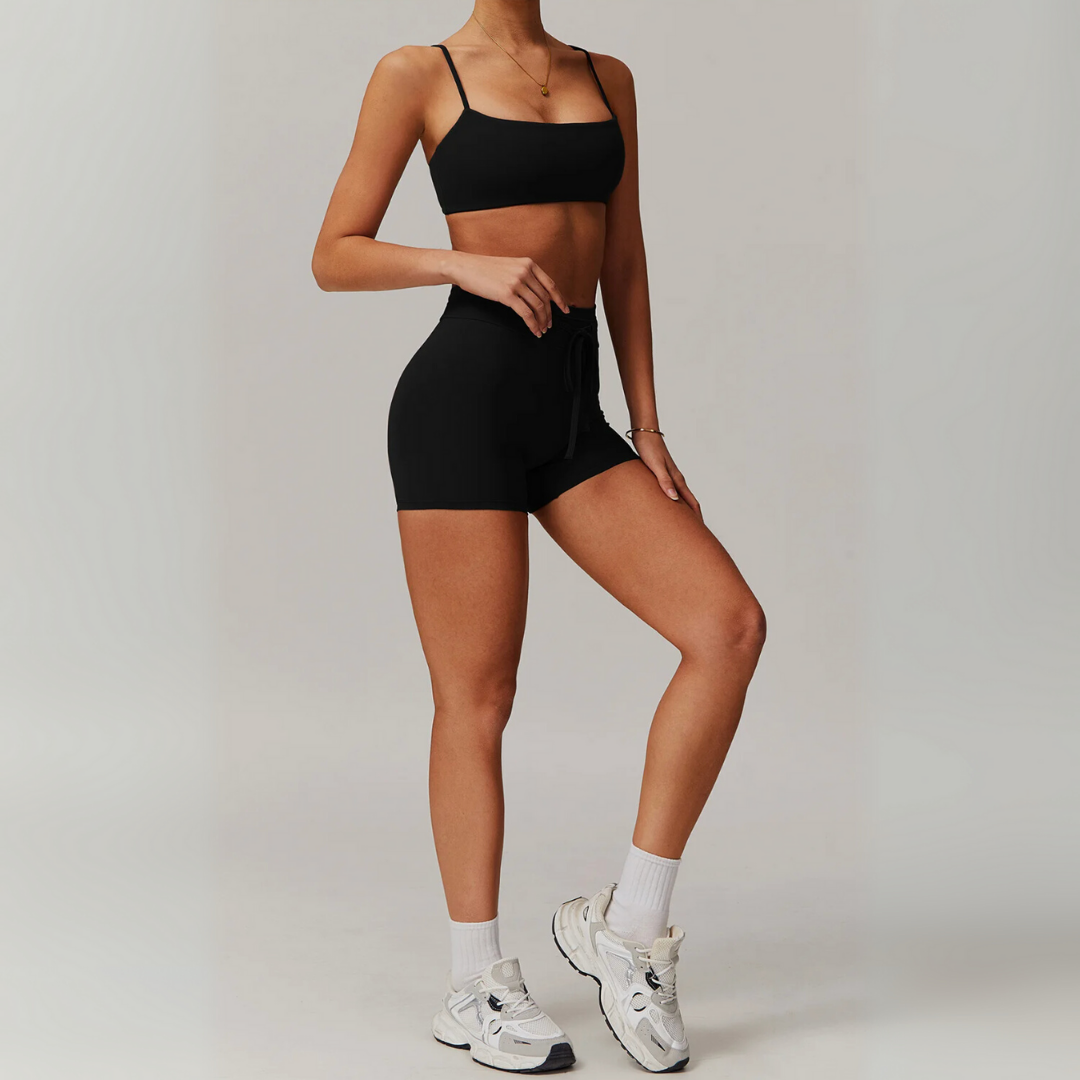 THE SOAR MID-RISE SHORTS