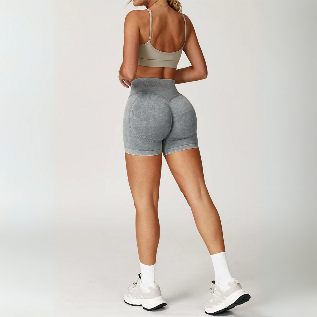 THE MARBLE SEAMLESS SHORTS