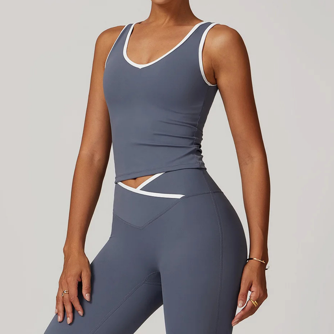 ARALINA CONTRAST SINGLET