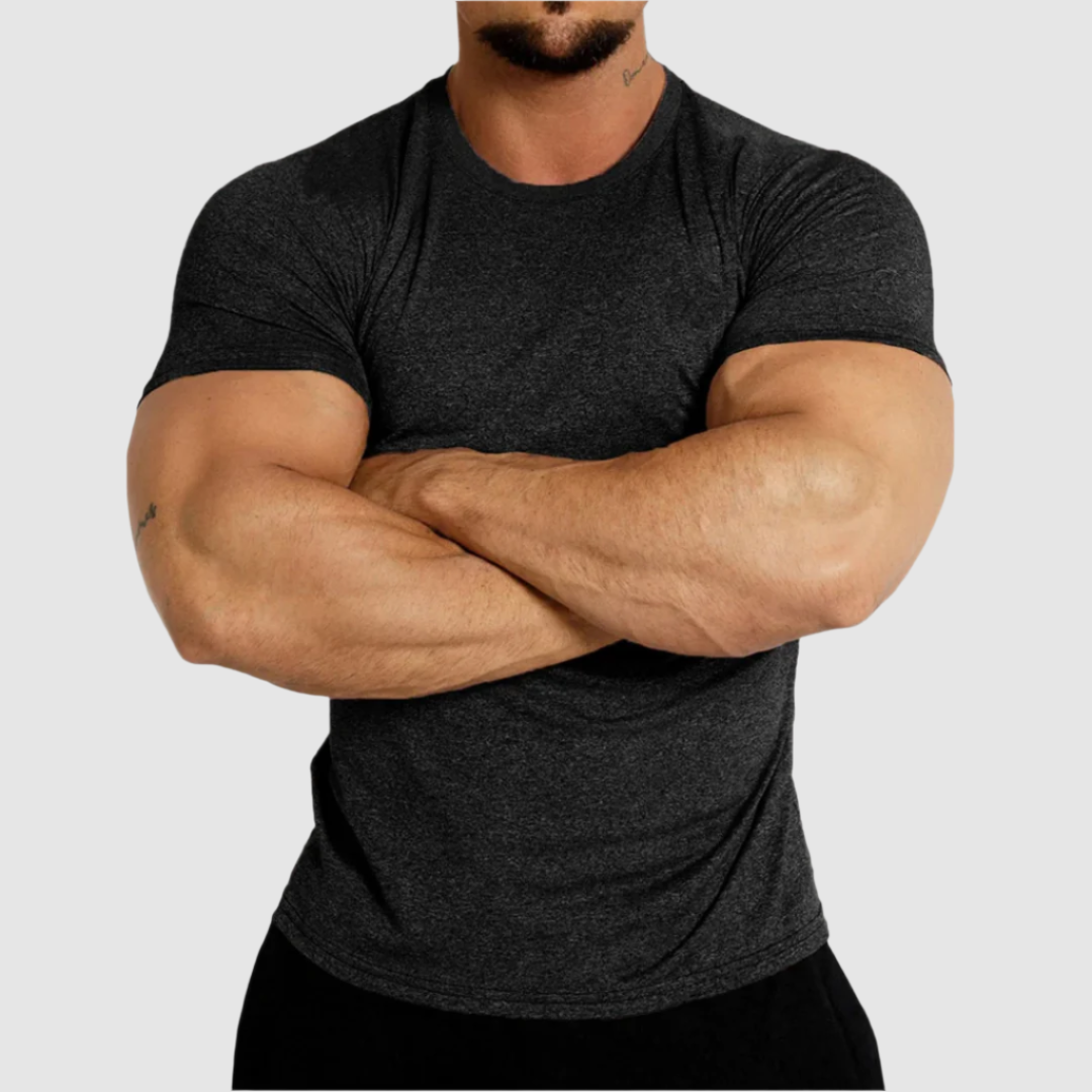 COLOGNE FITTED O-NECK TEE