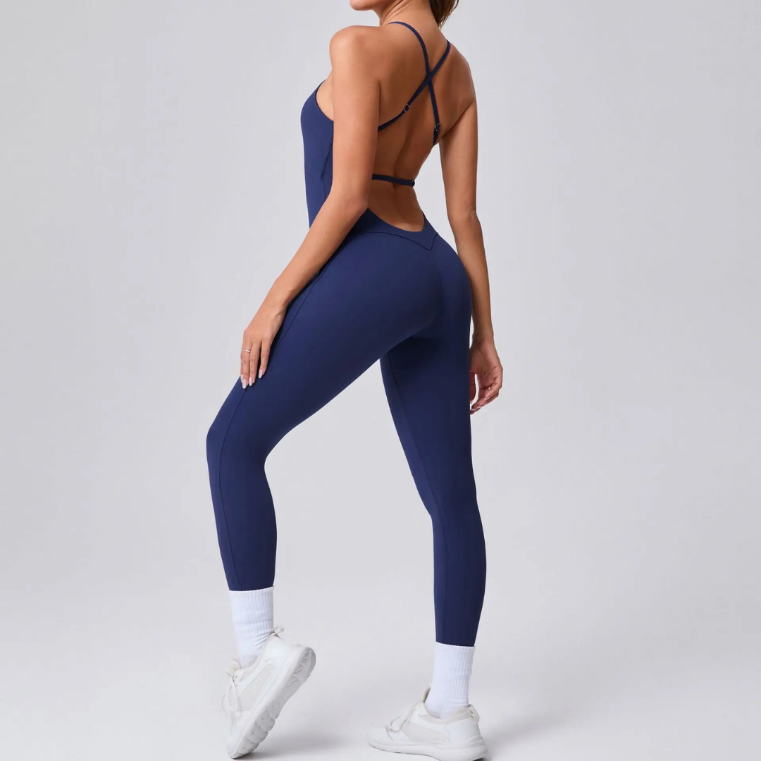 ORLENA STRAPPY BACK SEAMLESS JUMPSUIT