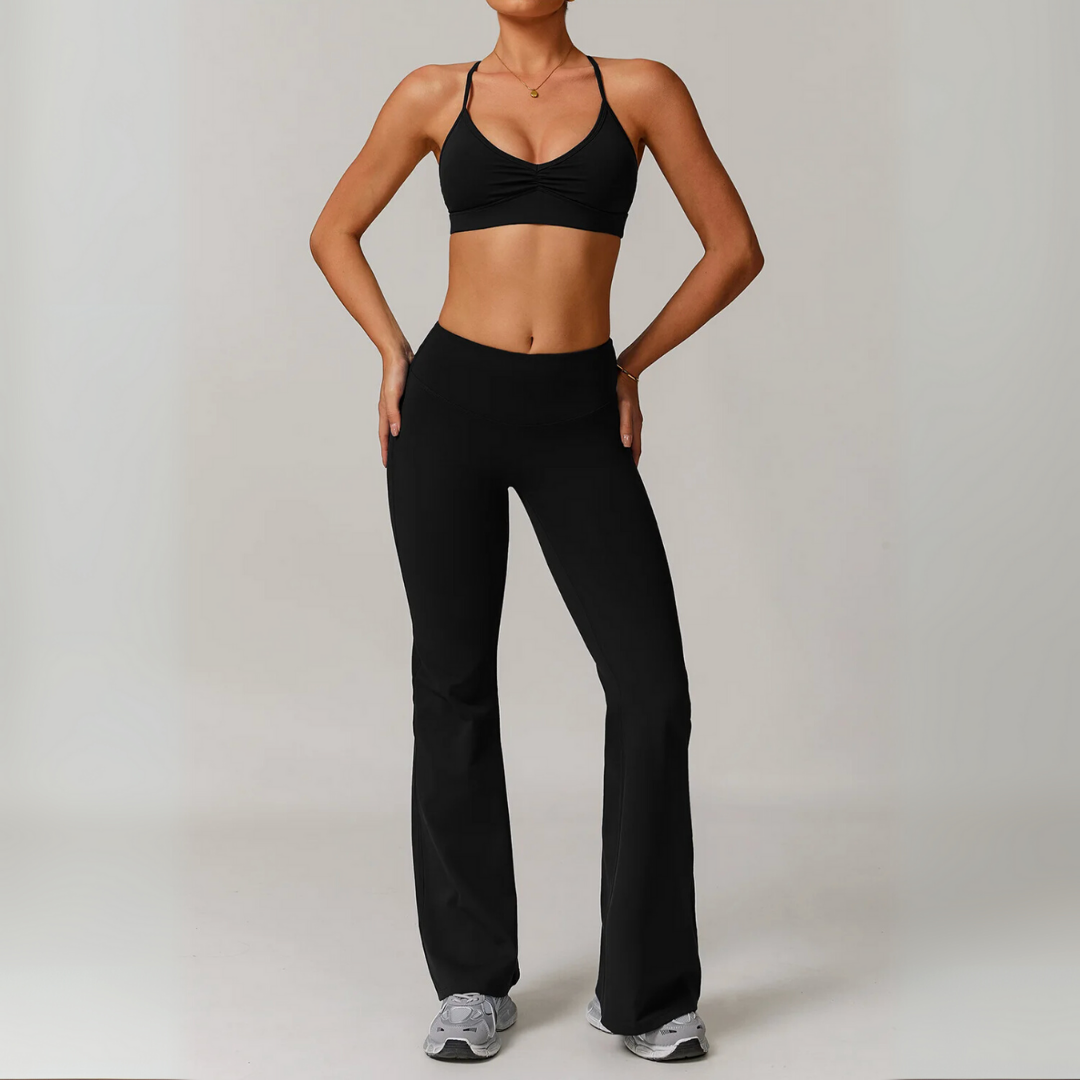 IZARA RUCHED SPORTS BRA