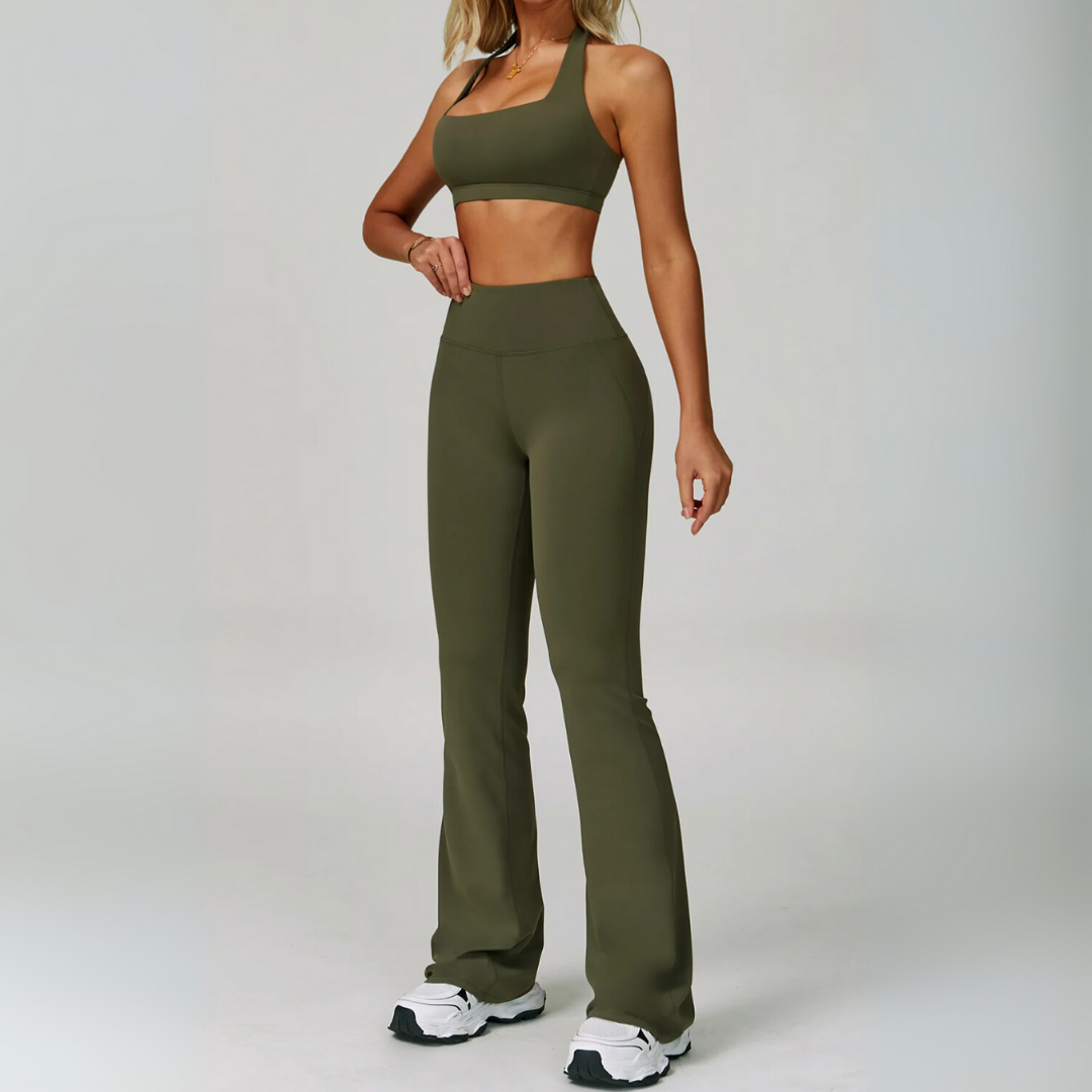 ALETTA HALTER NECK SPORTS BRA