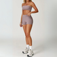THE WHITNEY BANDEAU & SHORTS SET