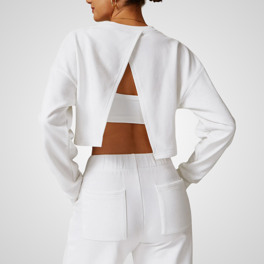 THE COVE OPEN BACK LONG SLEEVE