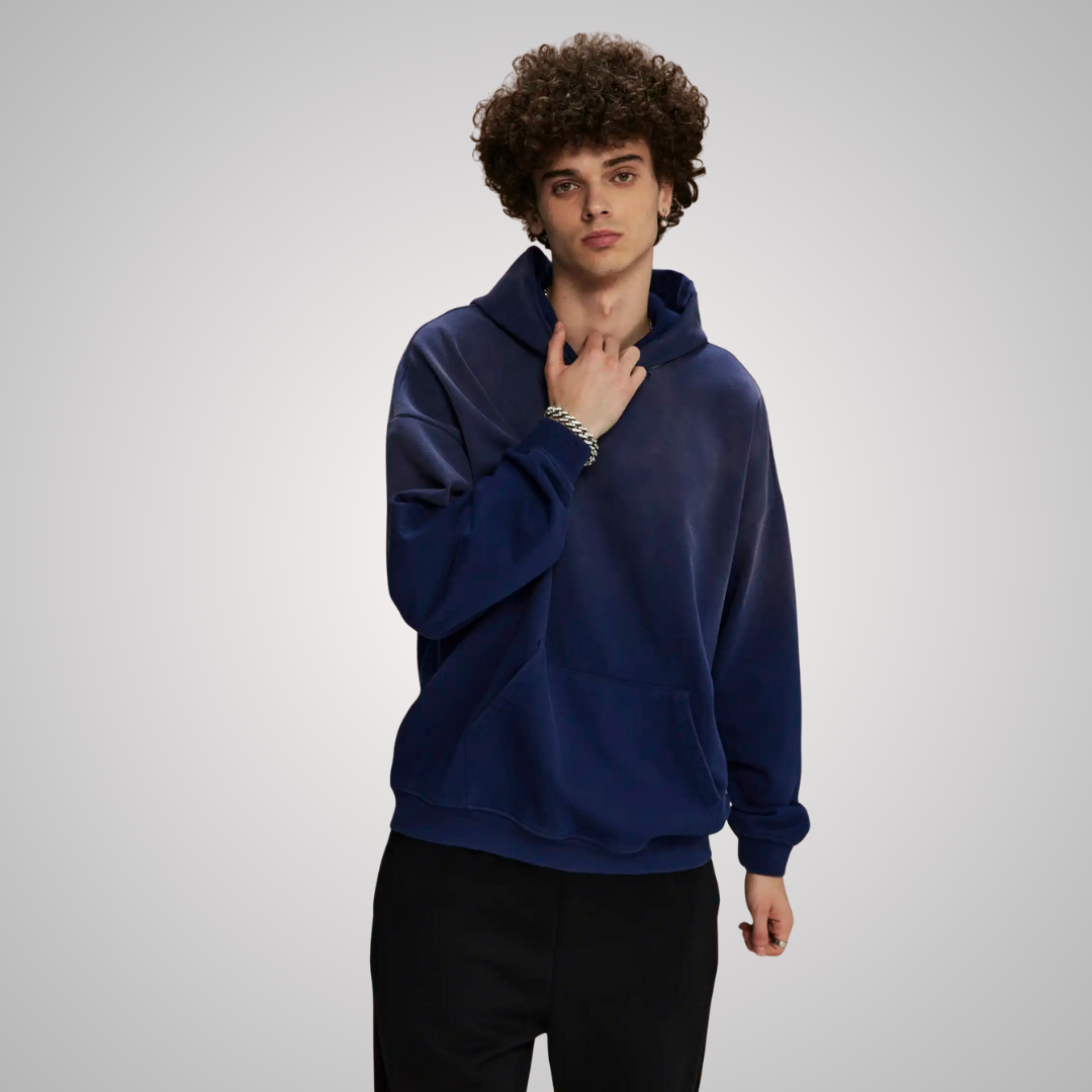 BRAGA DISTRESSED UNISEX HOODIE