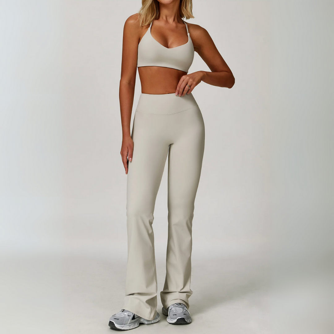 BRIM SEAMLESS FLARED LEGGINGS