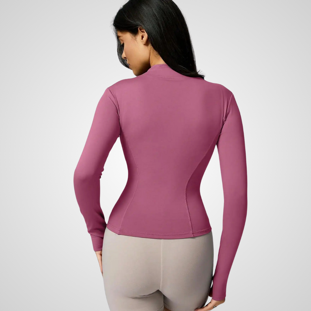 THE INDIRA CONTOUR ZIP JACKET-Jackets-Gym Giants