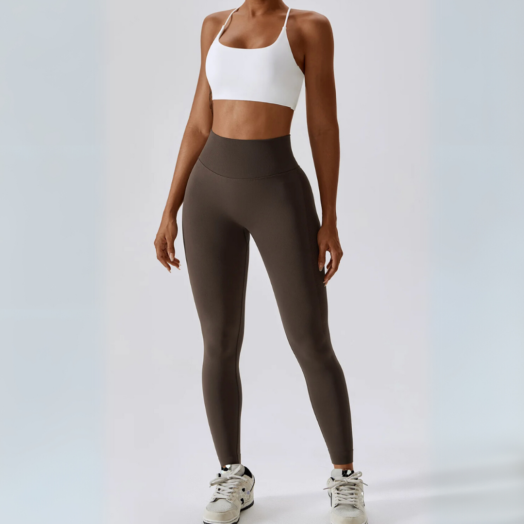 ODELIA SEAMLESS V-BACK LEGGINGS
