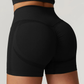 LUMEN V WAISTED SHORTS-Shorts-Gym Giants