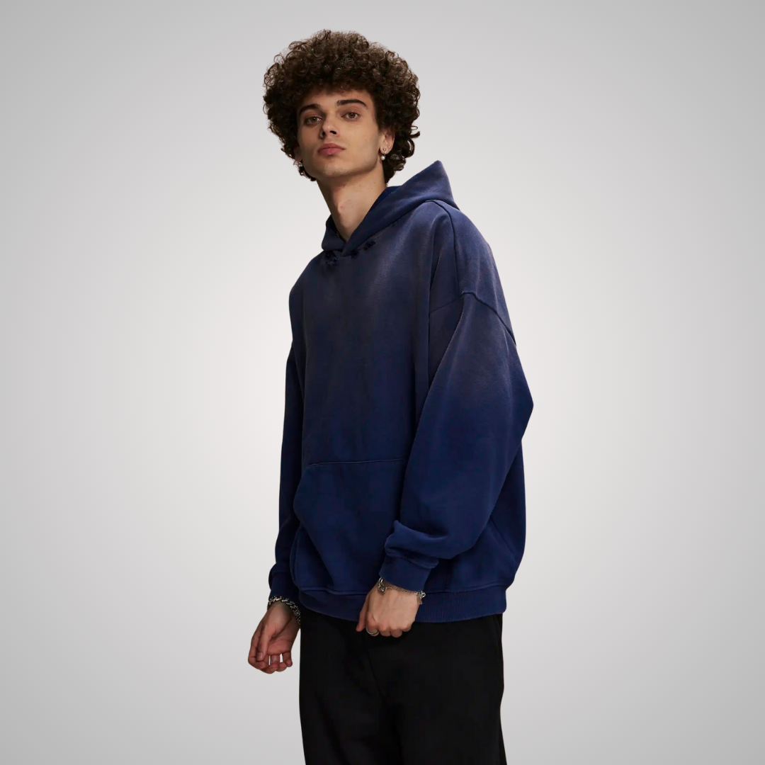 BRAGA DISTRESSED UNISEX HOODIE