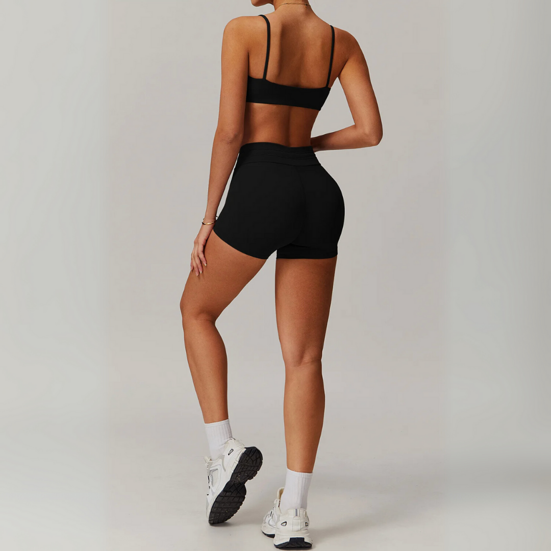 THE SOAR MID-RISE SHORTS