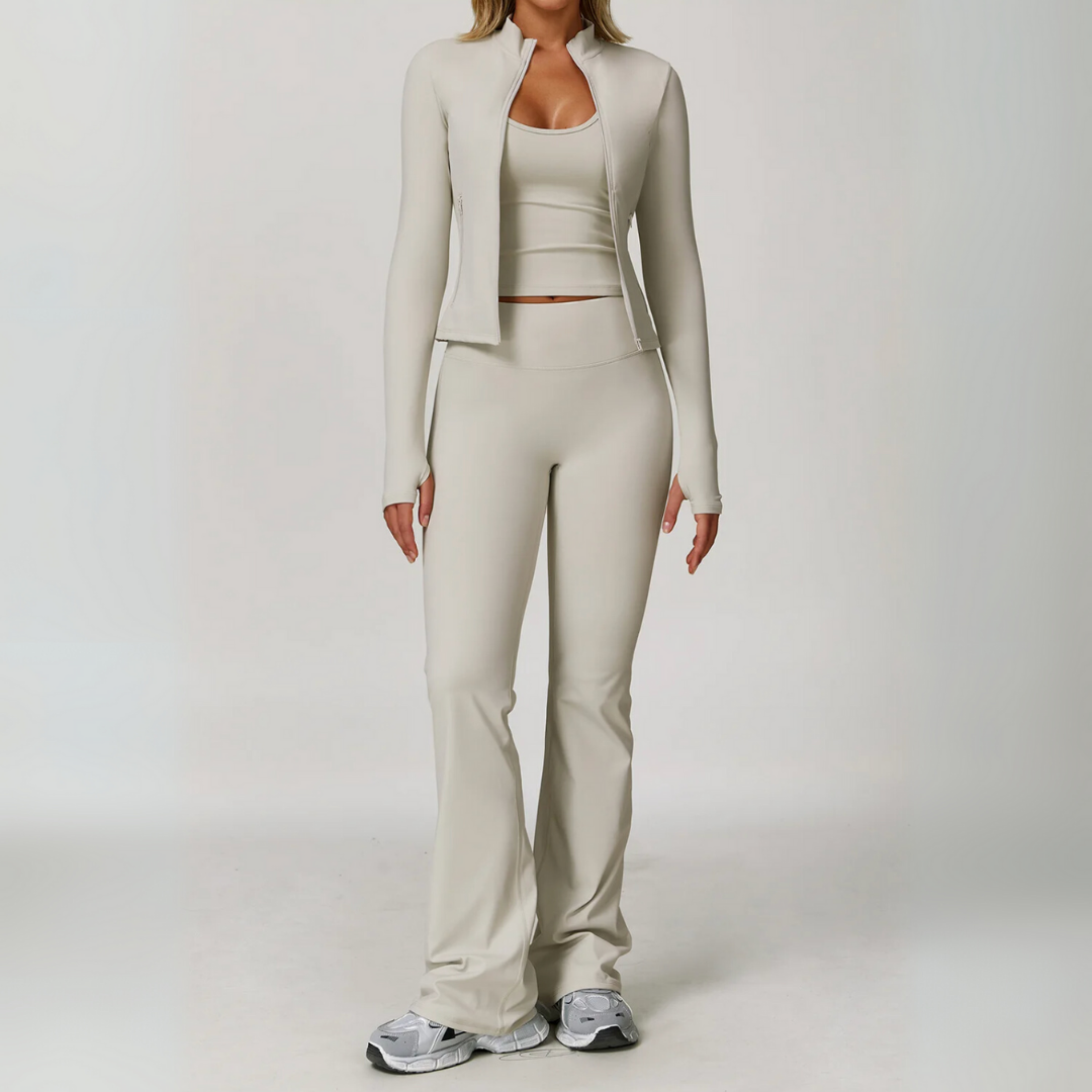 BRIM SEAMLESS FLARED LEGGINGS