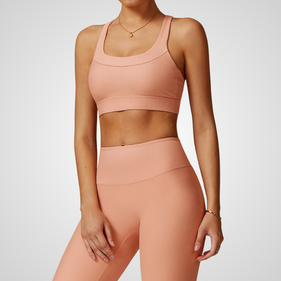 THE SOLINA RACERBACK SPORTS BRA