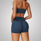THE WHITNEY BANDEAU & SHORTS SET