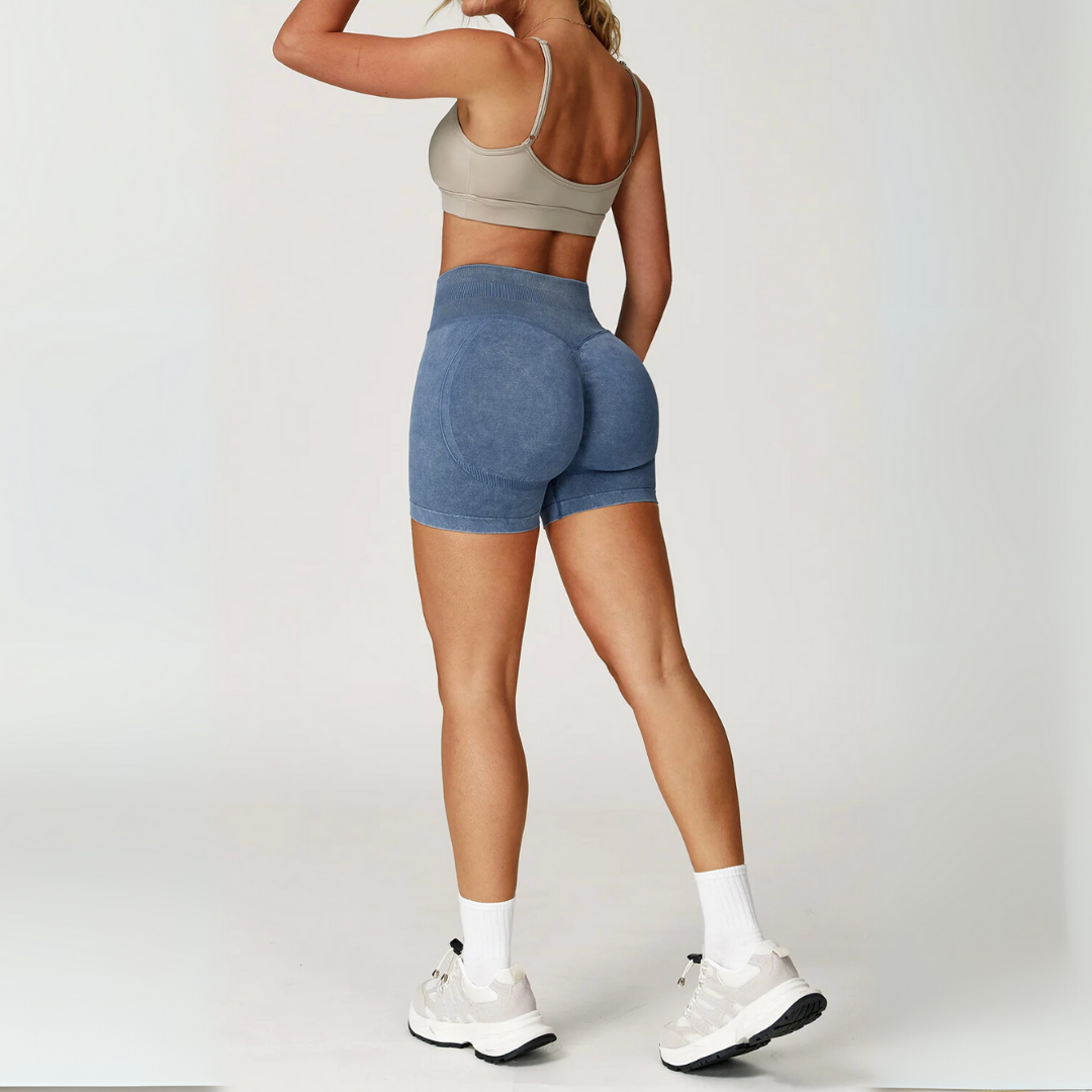 THE MARBLE SEAMLESS SHORTS