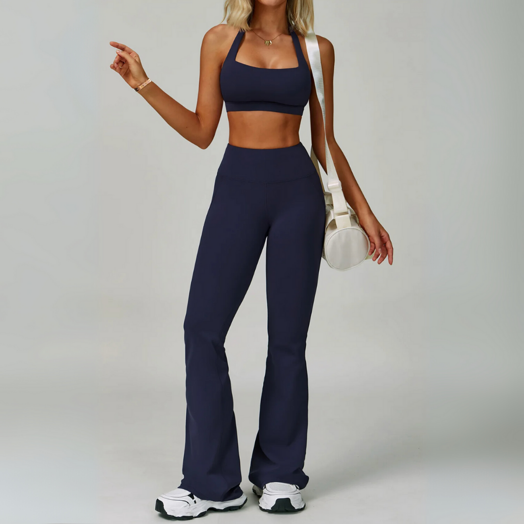 ALETTA HALTER NECK SPORTS BRA