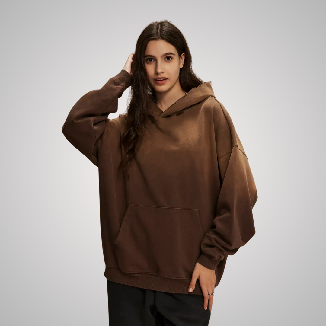 BRAGA DISTRESSED UNISEX HOODIE