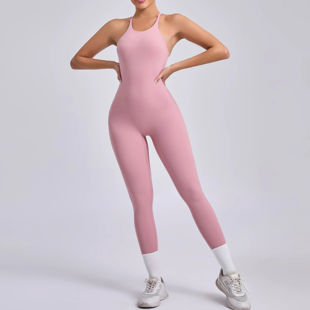 ORLENA STRAPPY BACK SEAMLESS JUMPSUIT