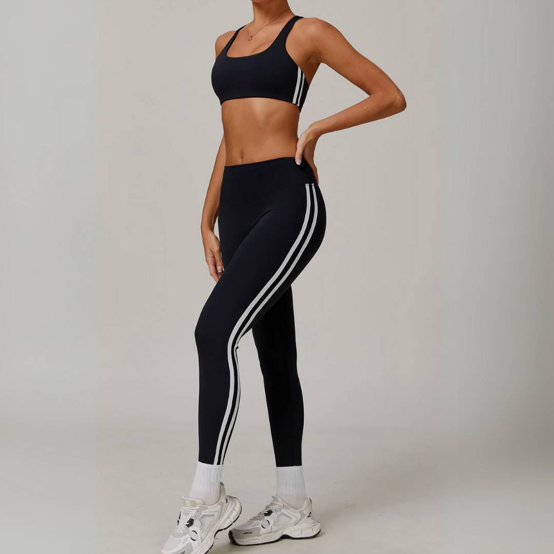 TAMERIA MID-RISE PIPED LEGGINGS