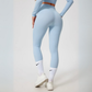 LYSARA LONG SLEEVE TOP AND HIGH-WAIST LEGGINGS SET