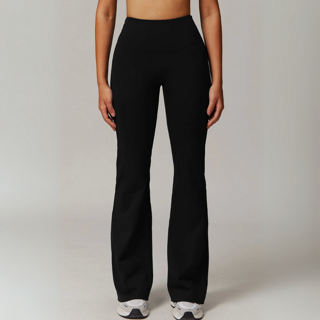 ALINA FLARED MID-RISE LEGGINGS