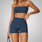 THE WHITNEY BANDEAU & SHORTS SET