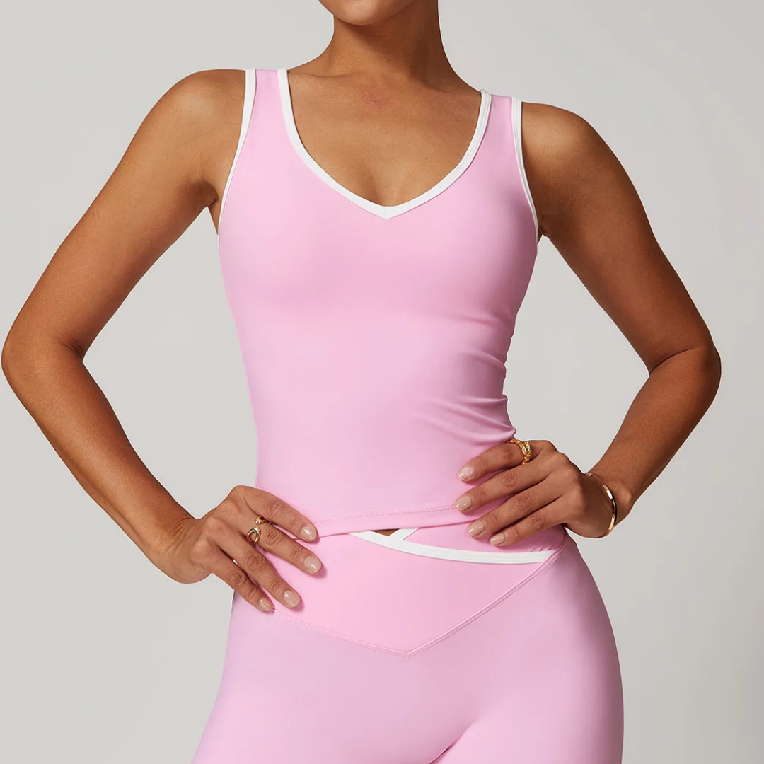 ARALINA CONTRAST SINGLET