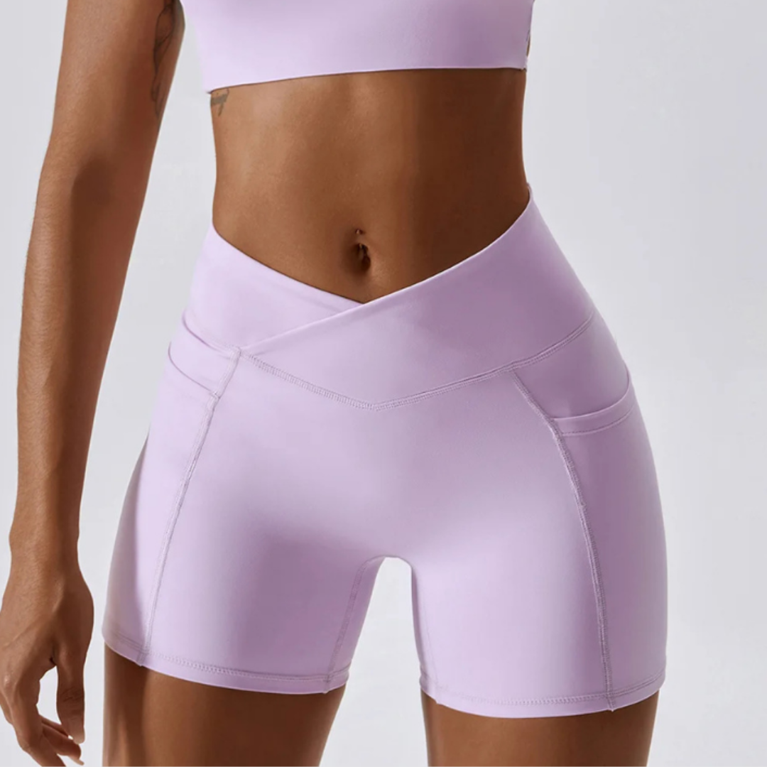 THE CALI V-WAIST SHORTS