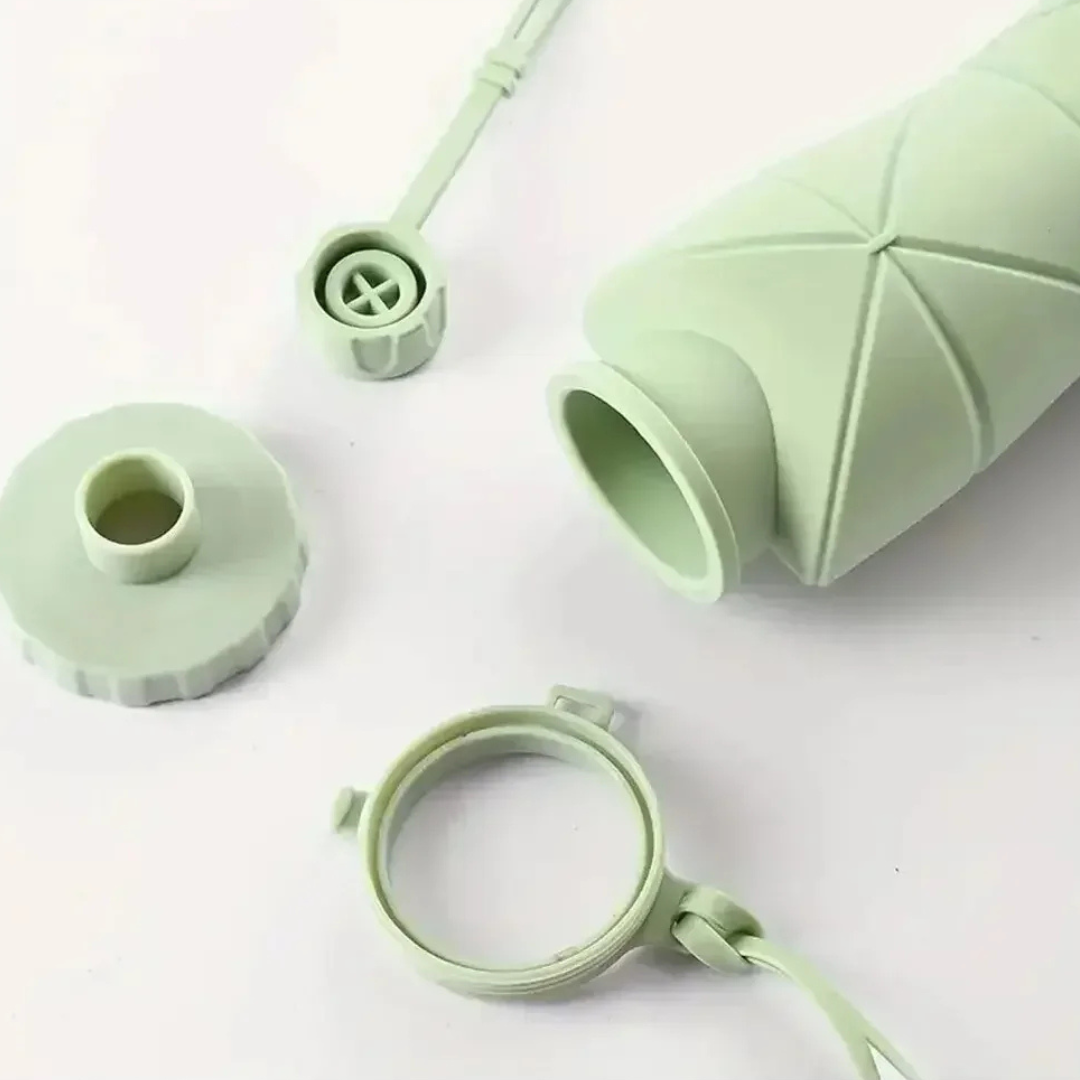 600ML SILICONE FOLDING BOTTLE
